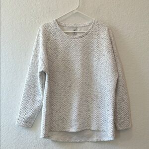 Women's Crew Neck Sweater - White